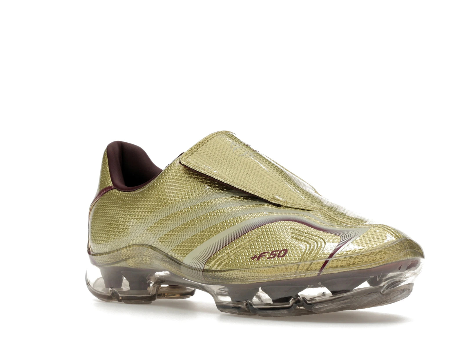 adidas F50 Walkable Gold Metallic Maroon - alternate angle 2