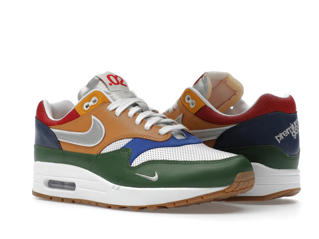 Nike Air Max 1 Premium Goods White Forest Green