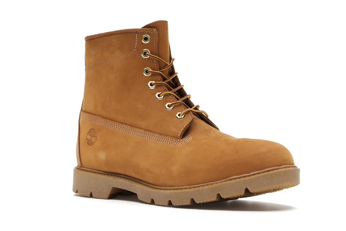 Timberland 6 Inch Basic Waterproof Boot Wheat Nubuck - alternate angle 2