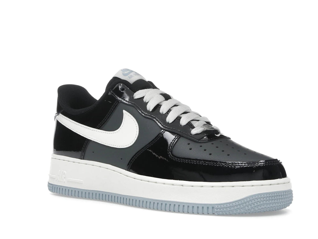 Nike Air Force 1 Low Noir Gris Fer Vernis