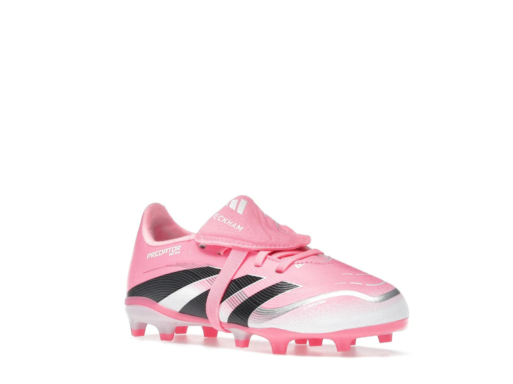adidas Predator League à languette repliable FG/MG David Beckham Rose vif