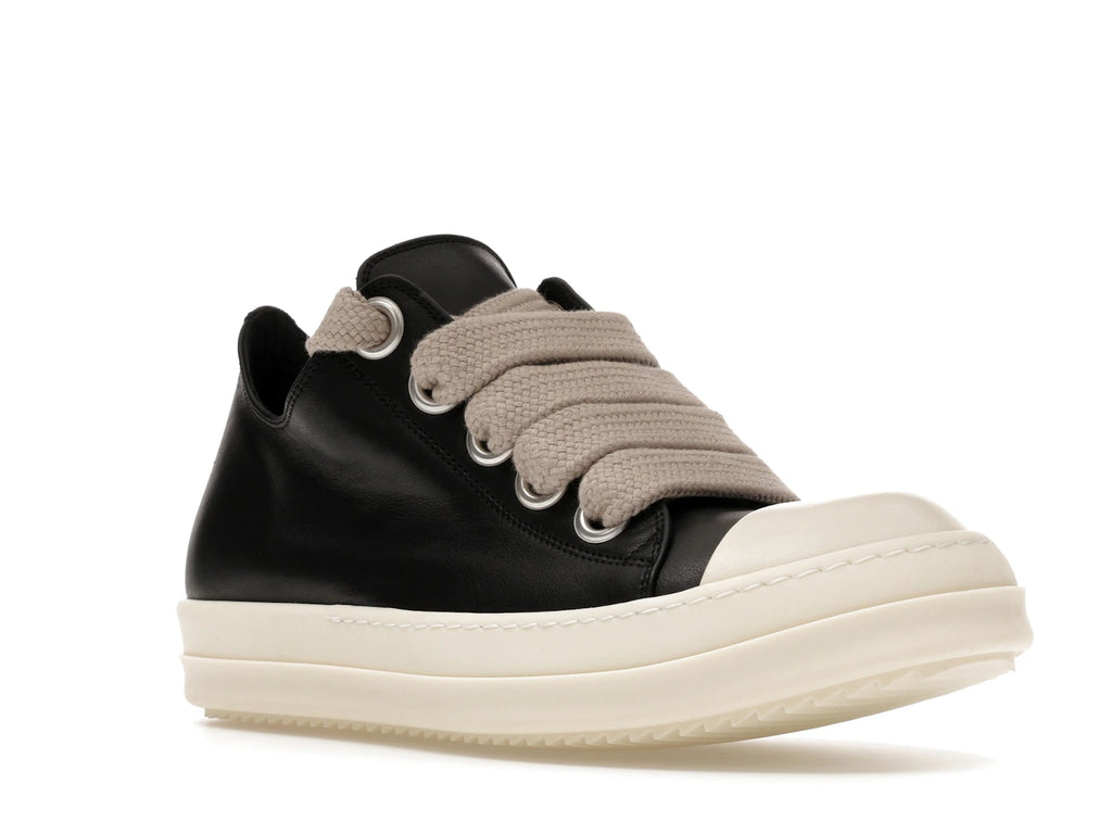 Rick Owens Concordians Jumbo Laced Low Black Milk - alternate angle 2