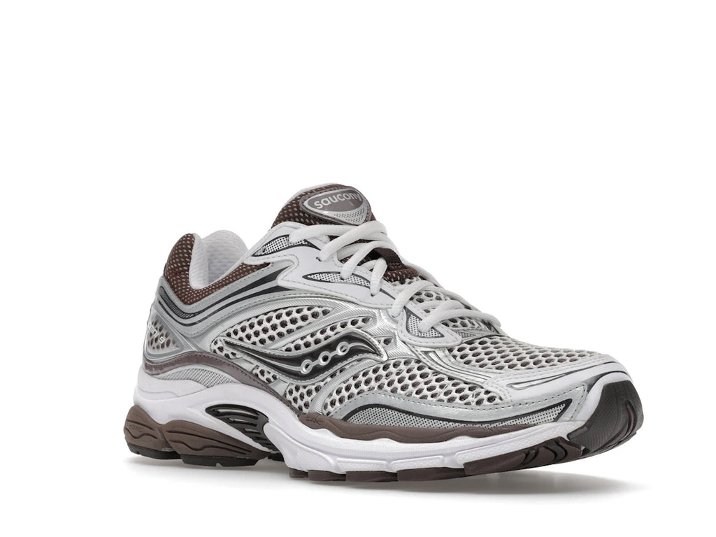 Saucony ProGrid Omni 9 OG White Brown - alternate angle 2