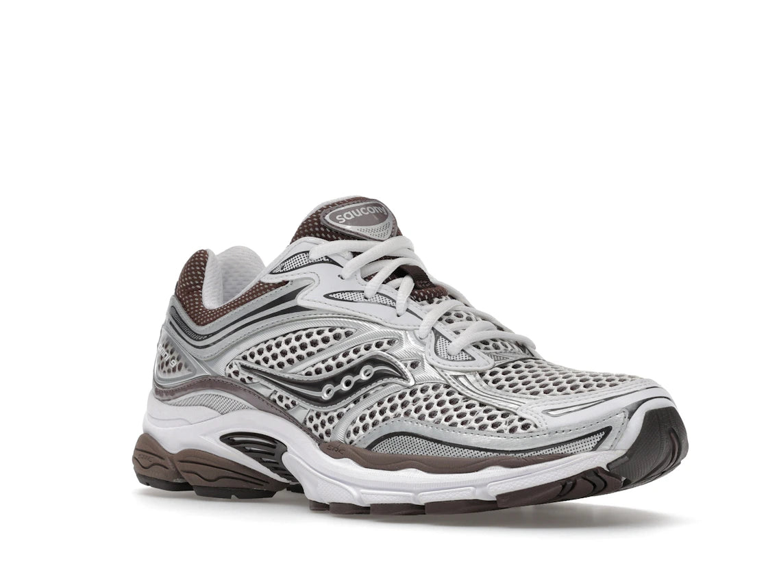 Saucony ProGrid Omni 9 OG White Brown - alternate angle 2