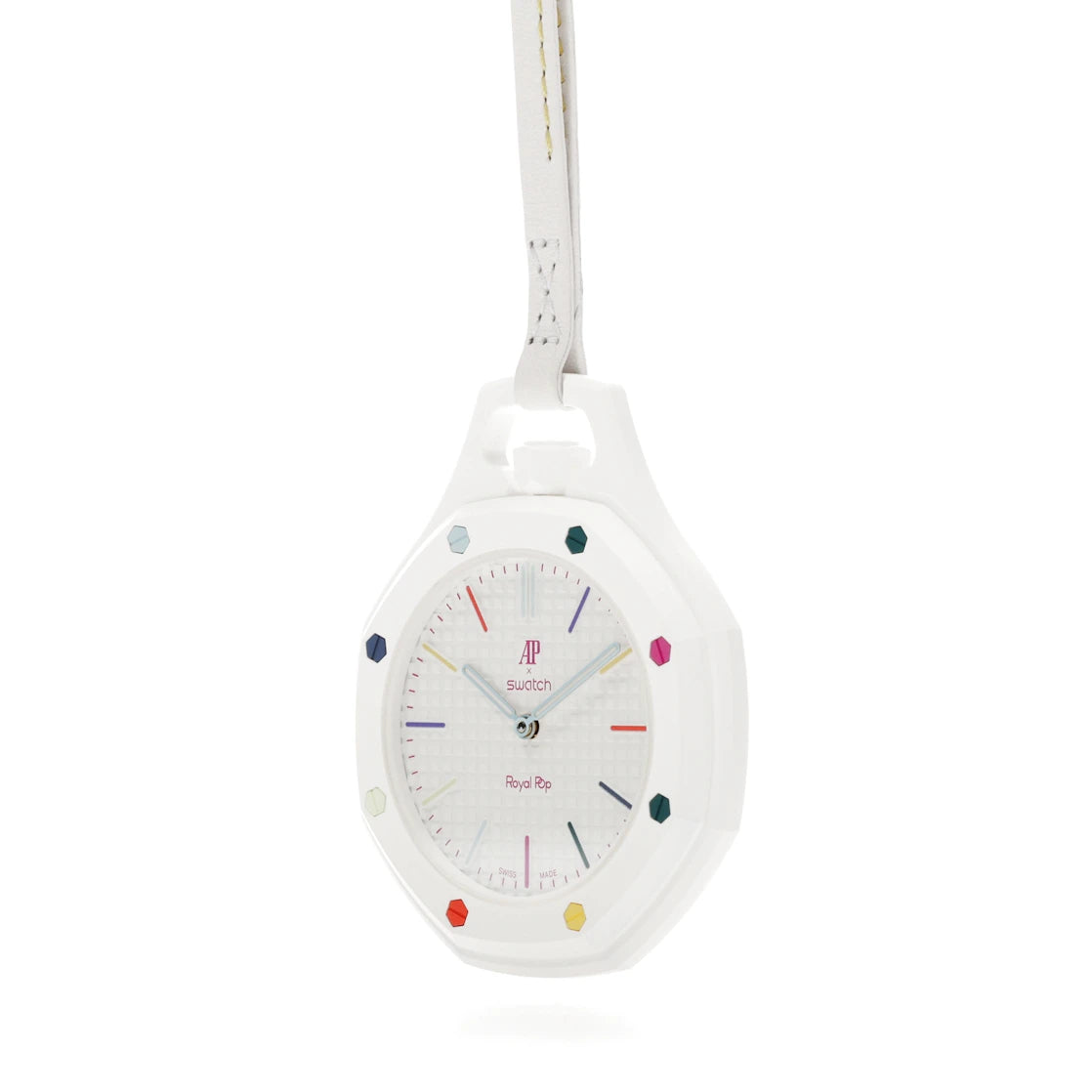 Swatch x Audemars Piguet AP Bioceramic Royal Pop Huit Blanc SSX03W100N