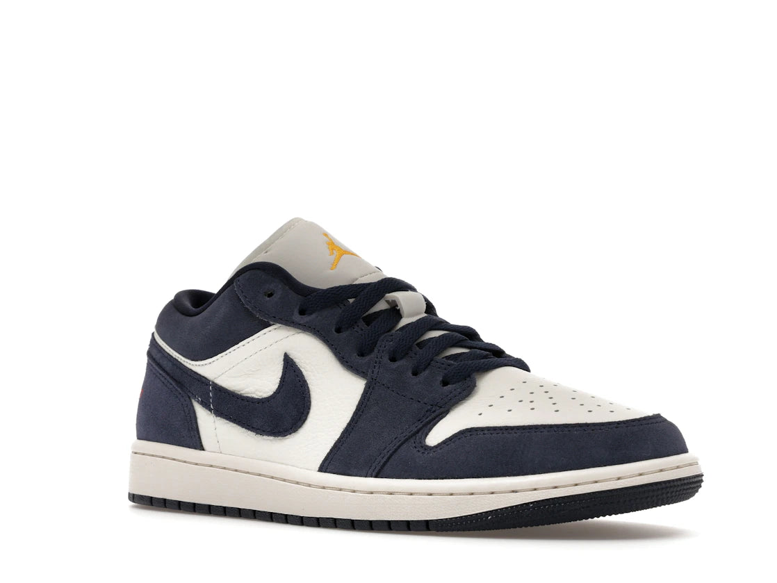 Jordan 1 Low SE Obsidian Suede