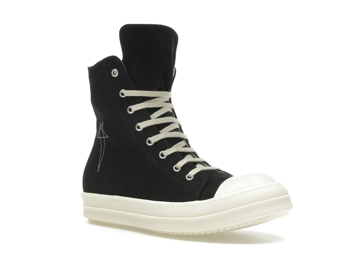 Rick Owens DRKSHDW Sneaks Black - alternate angle 2