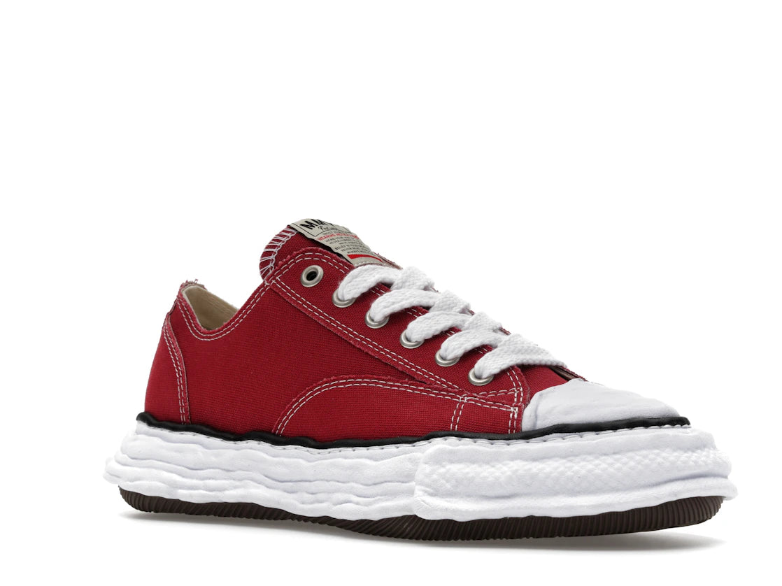 Maison Mihara Yasuhiro Peterson 23 OG Sole Canvas Low Bordeaux