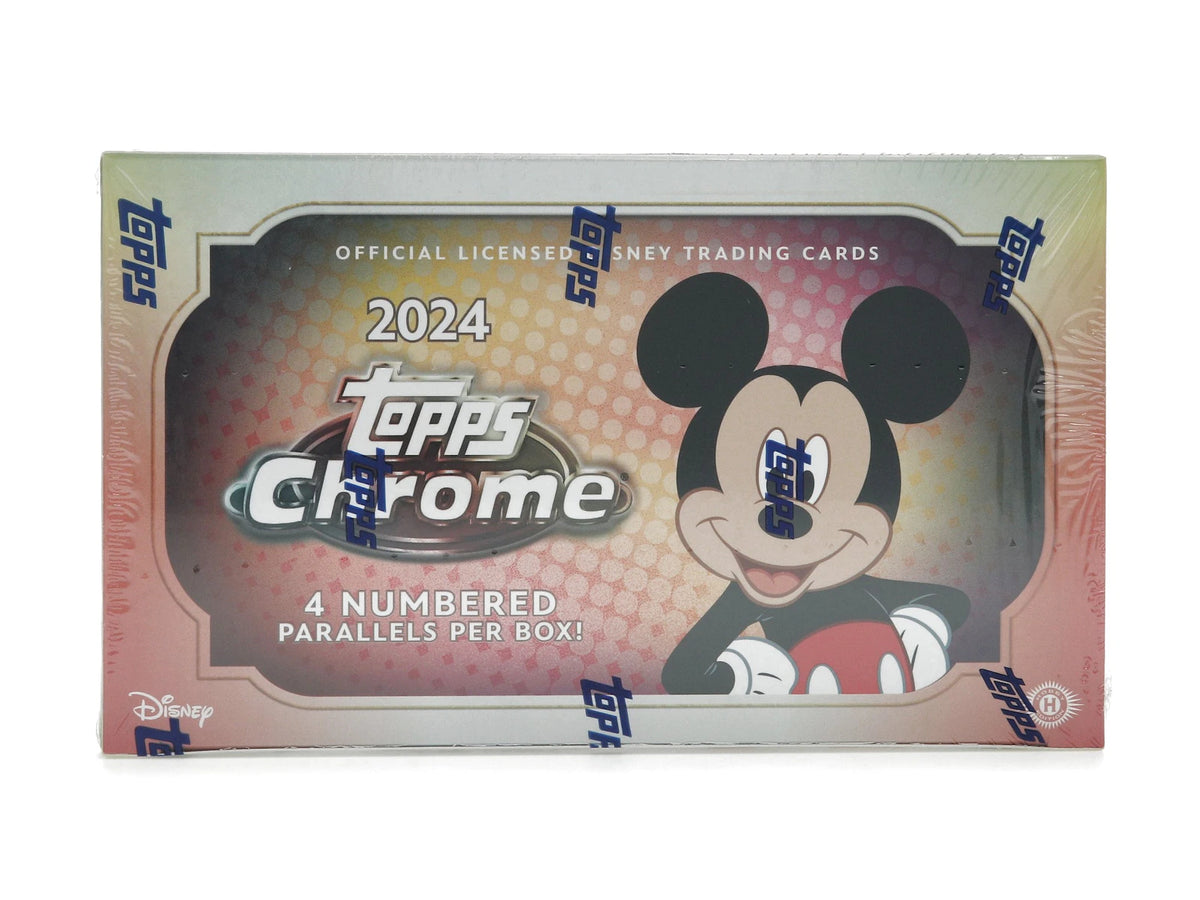 2024 Topps Disney Chrome Hobby Box - alternate angle 2