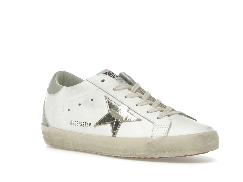 Golden Goose Superstar Deluxe White Platinum Grey