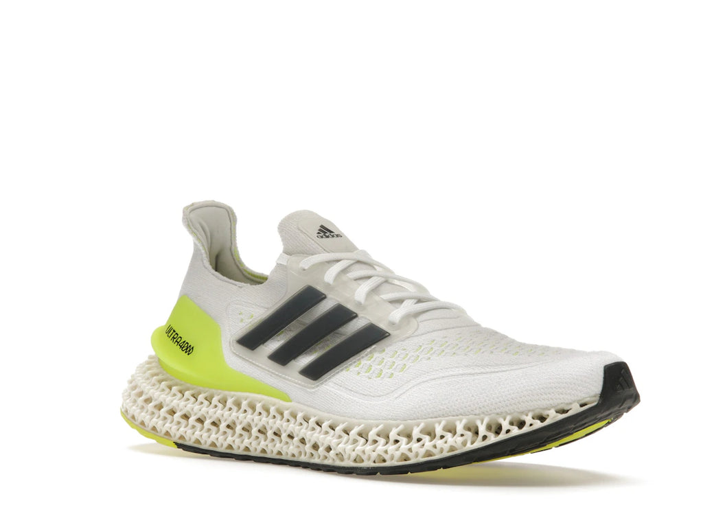 adidas Ultra 4DFWD White Solar Yellow