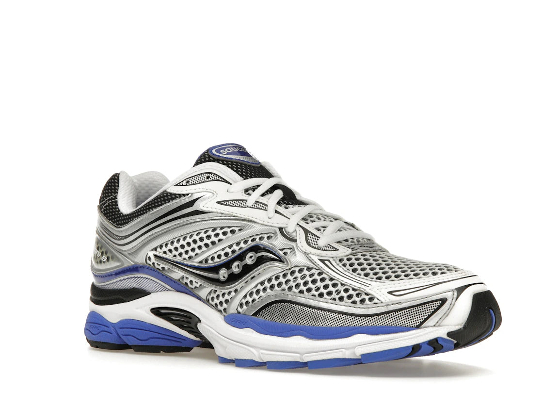 Saucony ProGrid Omni 9 OG White Silver Blue - alternate angle 2