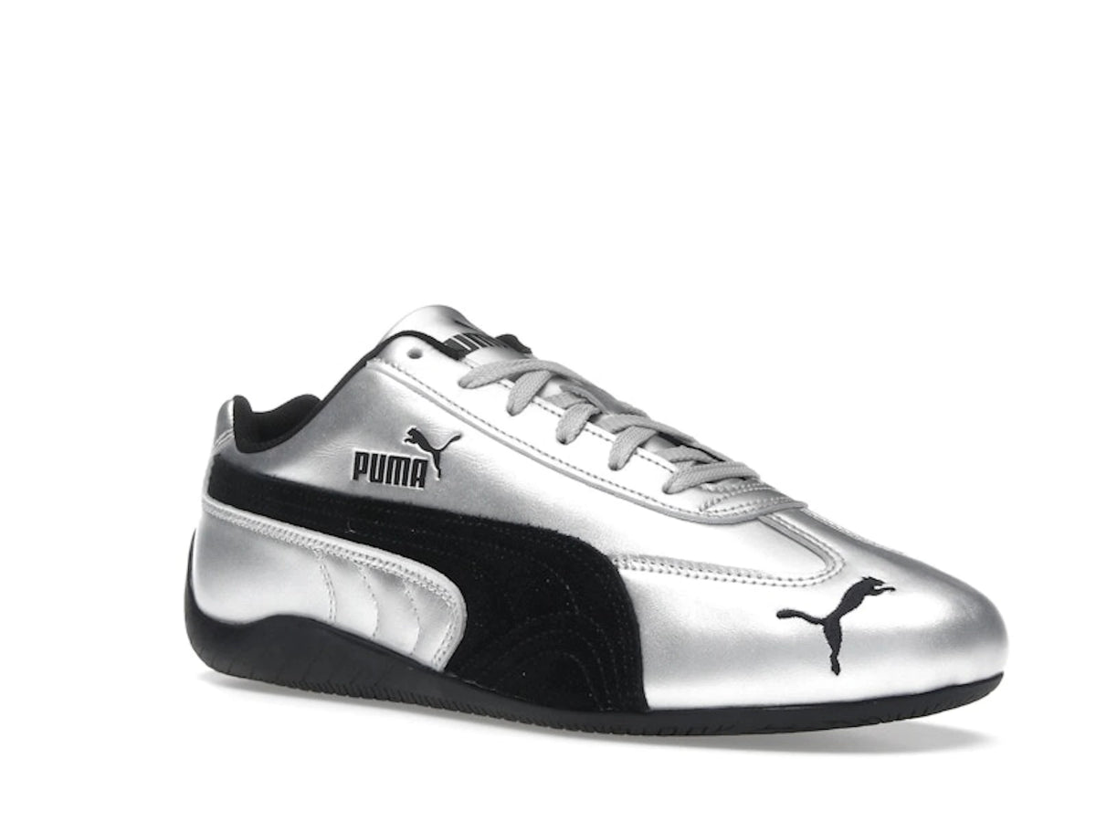 Puma Speedcat Metallic Silver Black - alternate angle 2