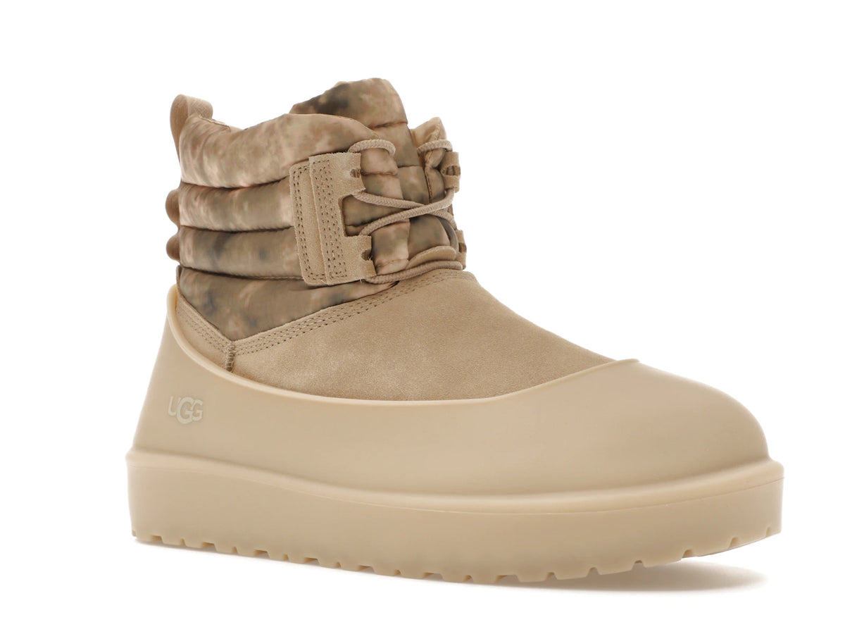 UGG Classic Mini Lace WEA Smokescreen Boot Mustard Seed - alternate angle 2