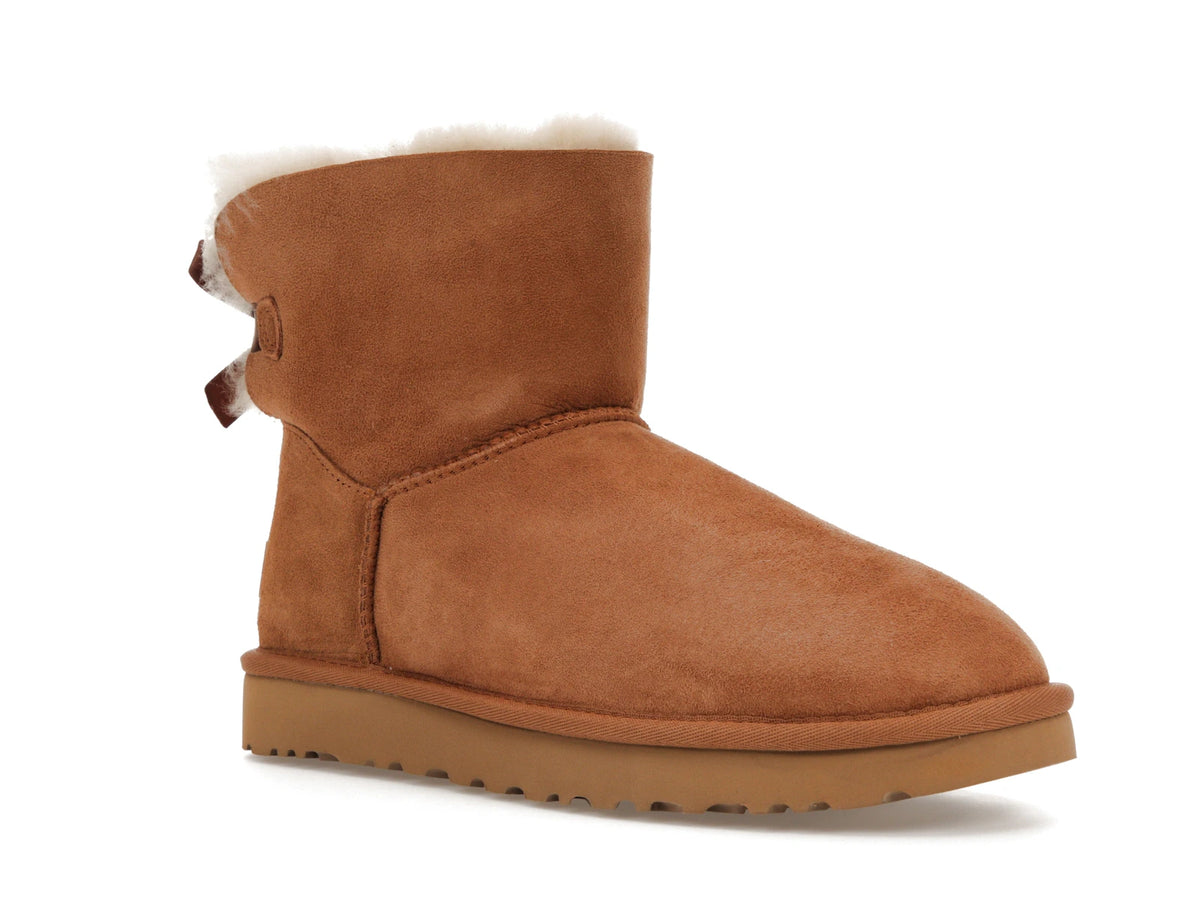 UGG Mini Bailey Bow II Chestnut - alternate angle 2