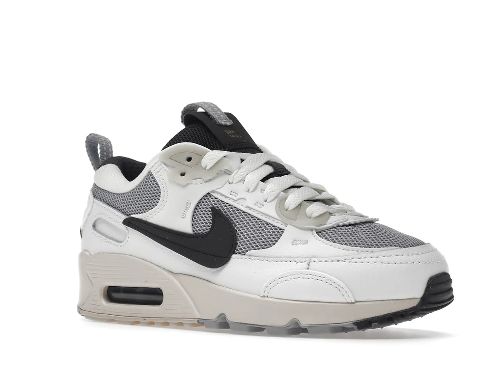Nike Air Max 90 Futura Wolf Grey Summit White Light Orewood Brown Medium Ash - alternate angle 2