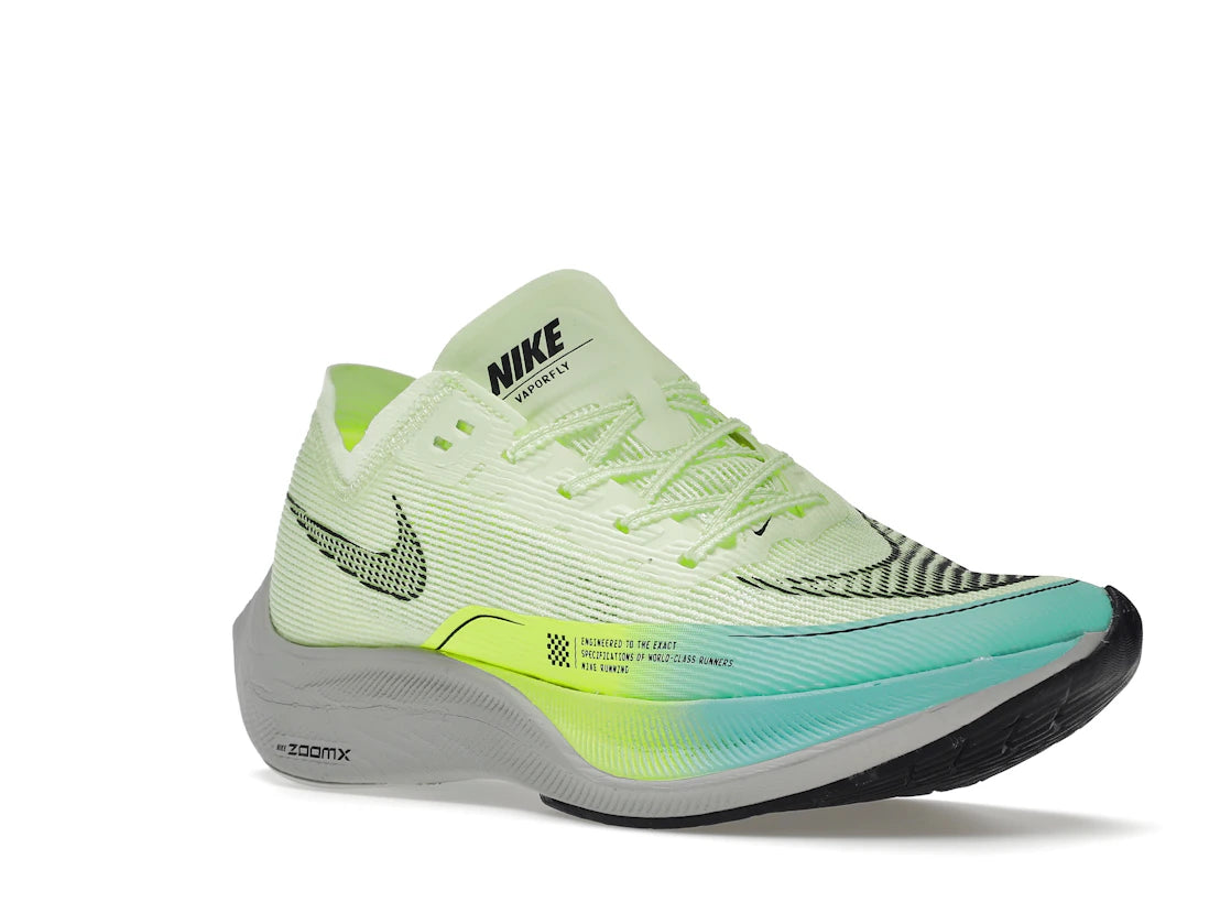 Nike ZoomX Vaporfly Next% 2 Barely Volt Turquoise
