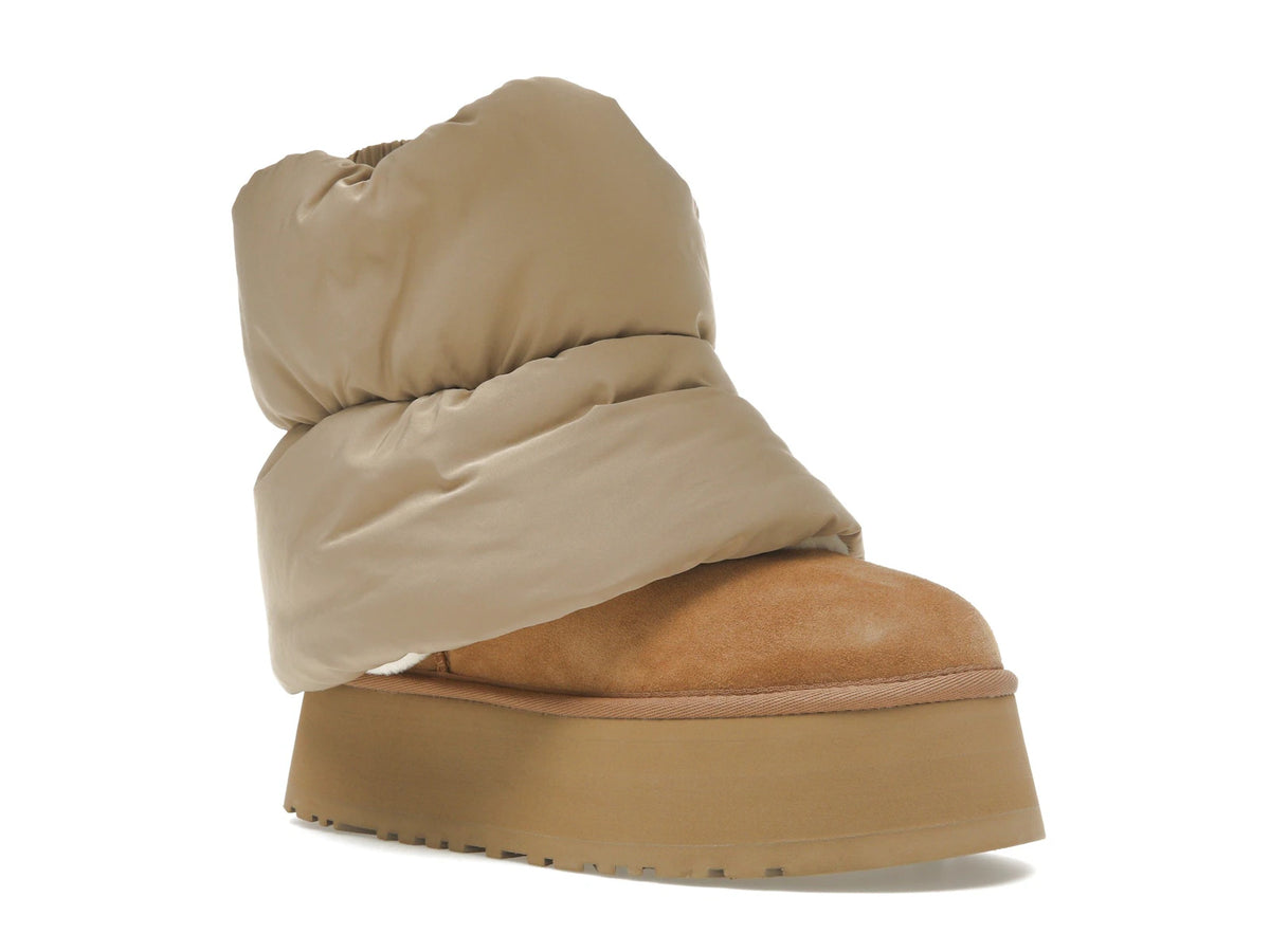 UGG Classic Mini Dipper Puffer Boot Amphora Chestnut - alternate angle 2