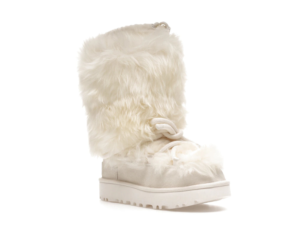 UGG Classic Tall Chalet Boot White - alternate angle 2