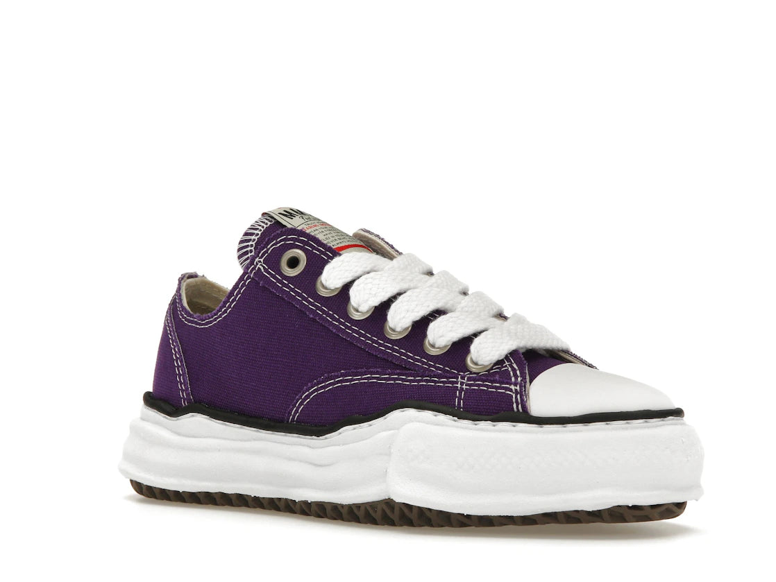 Maison Mihara Yasuhiro Peterson OG Sole Canvas Low Purple