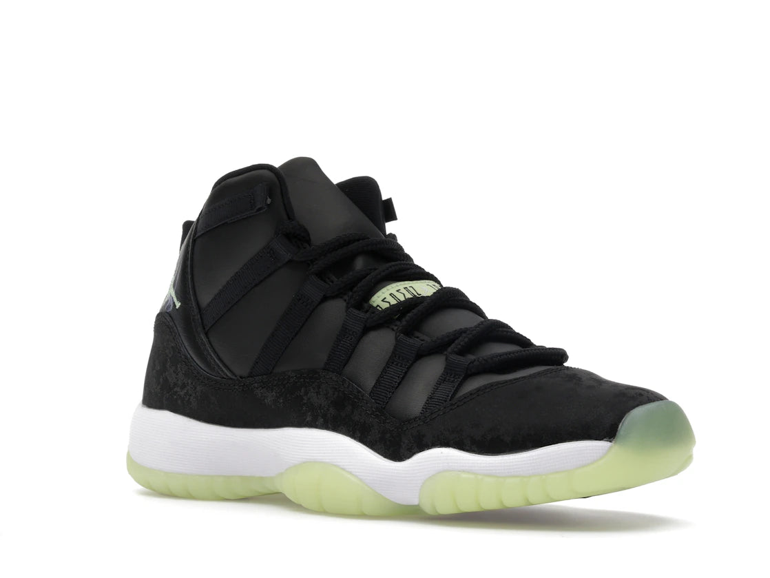 Jordan 11 Retro Black Barely Volt