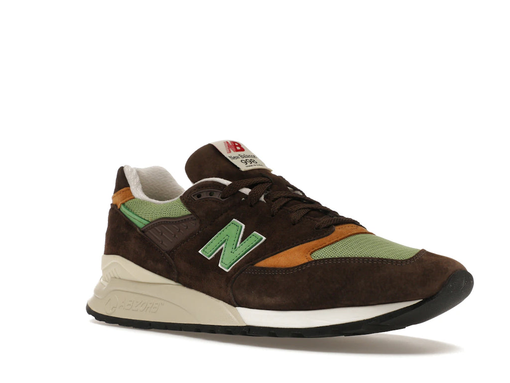 New Balance 998 MiUSA Teddy Santis Brown Green