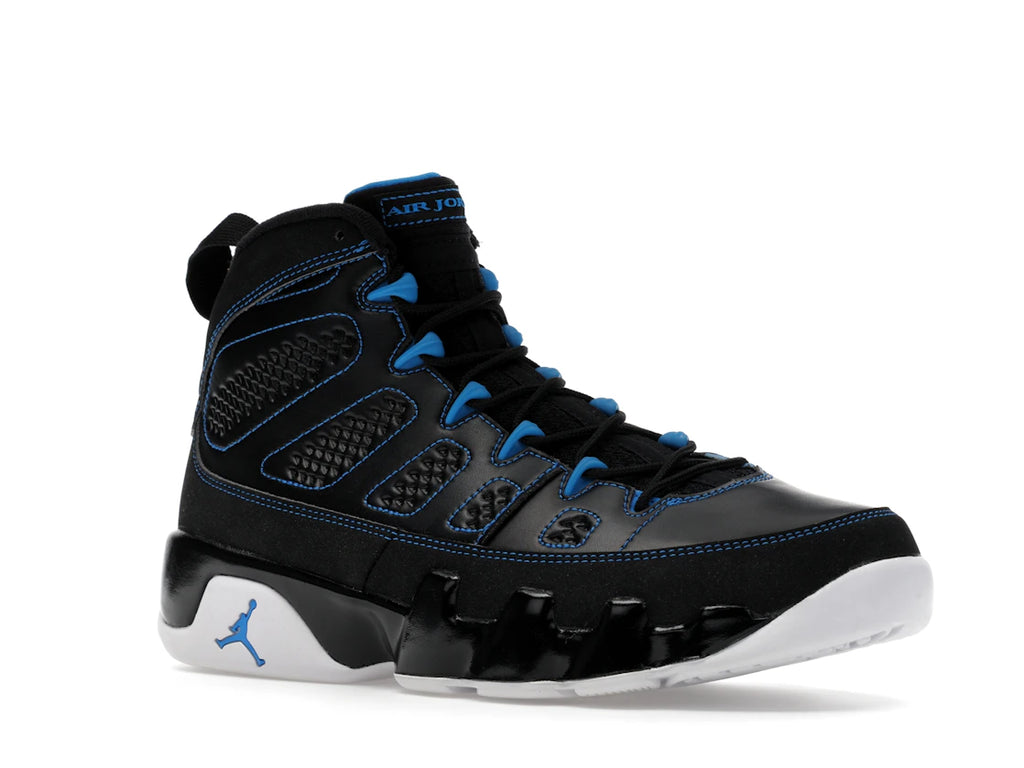 Jordan 9 Retro Photo Blue Black Bottom