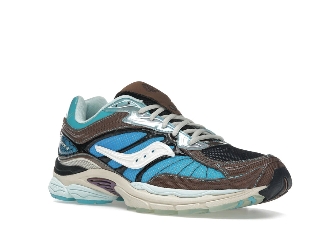 Saucony ProGrid Omni 9 Footpatrol Blue Brown
