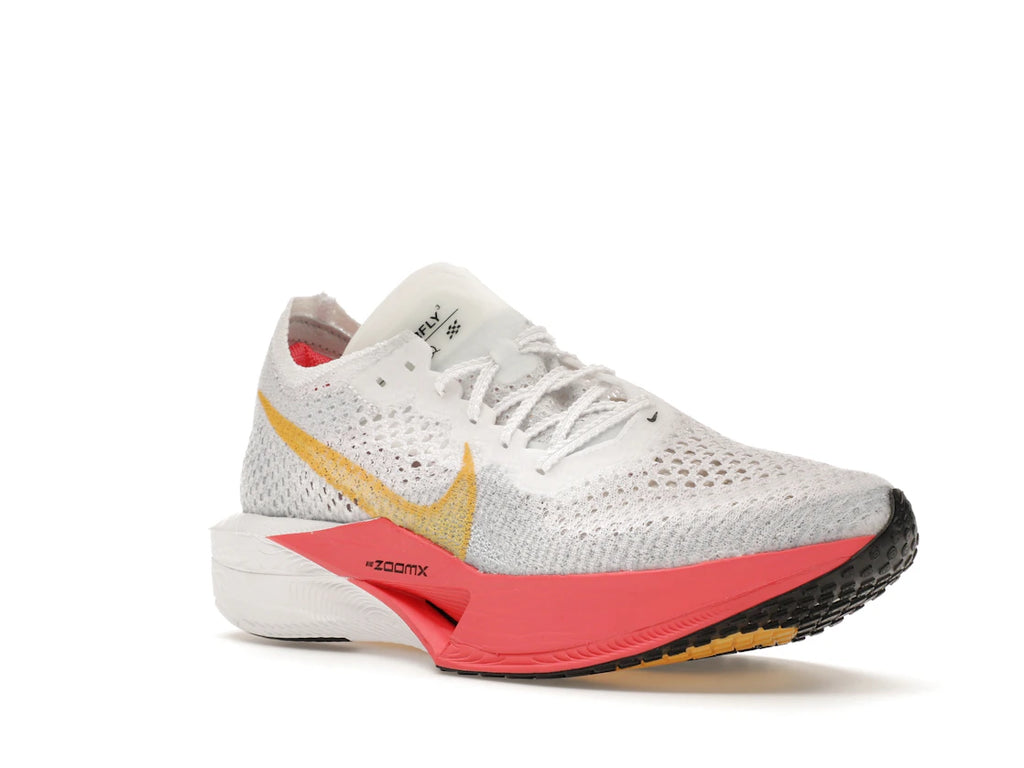 Nike ZoomX Vaporfly 3 White Topaz Gold Sea Coral