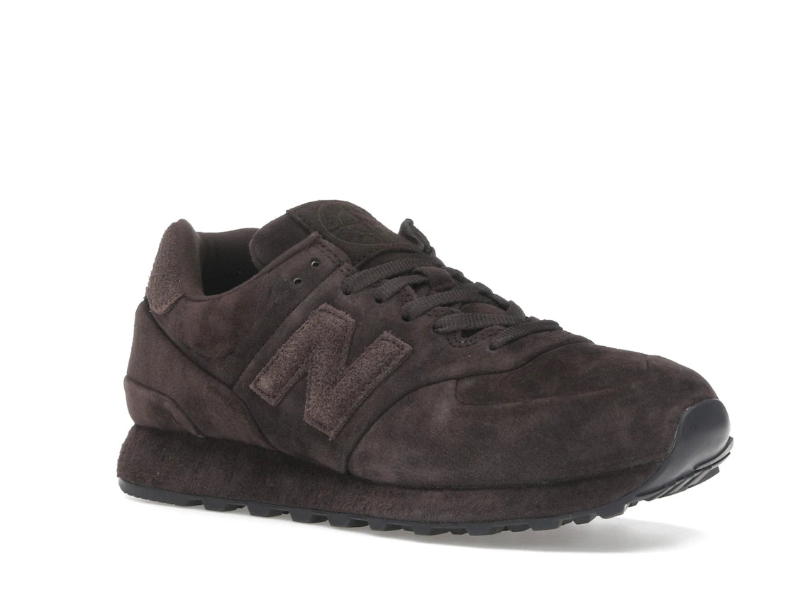 New Balance 574 Legacy Stone Island Ghost Dark Brown