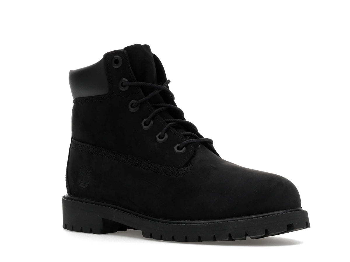 Timberland 6 Inch Premium Boot Black Nubuck - alternate angle 2