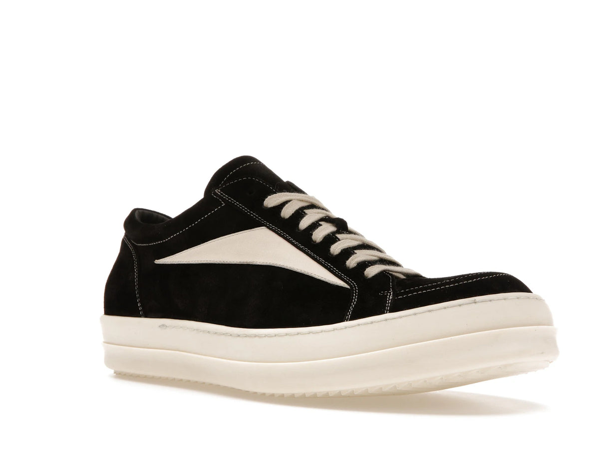 Rick Owens Strobe Vintage Low Black Suede - alternate angle 2