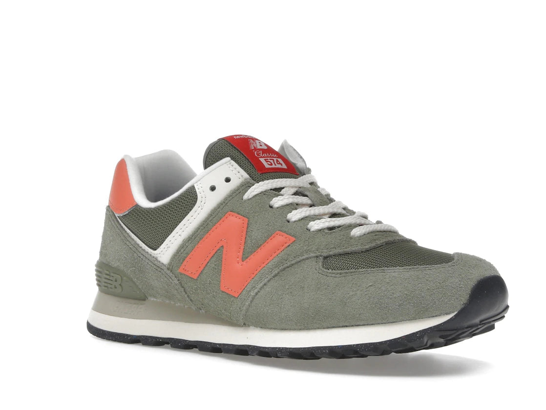 New Balance 574 Dark Olivine Flare
