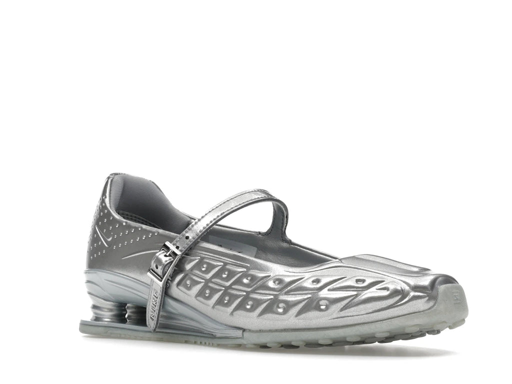 Nike Shox Z Calistra Metallic Silver - alternate angle 2