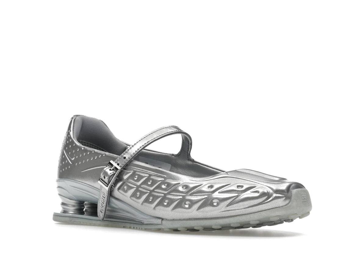 Nike Shox Z Calistra Metallic Silver - alternate angle 2
