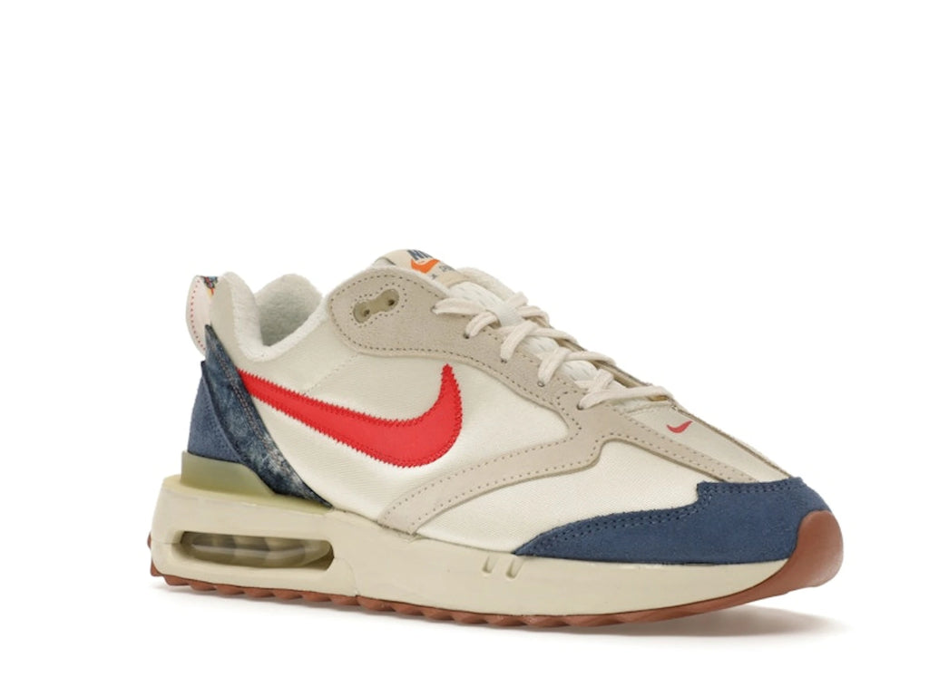 Nike Air Max Dawn Coconut Milk Red Navy - alternate angle 2