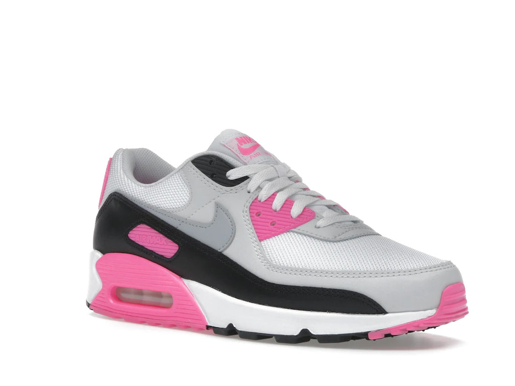 Nike Air Max 90 White Pink Glow Wolf Grey