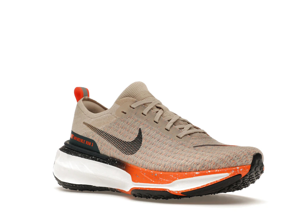 Nike ZoomX Invincible Run 3 Oatmeal Safety Orange