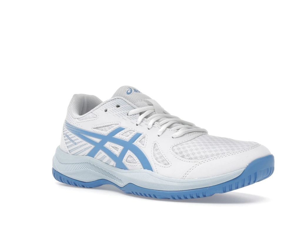 ASICS Upcourt 6 White Blue Coast - alternate angle 2