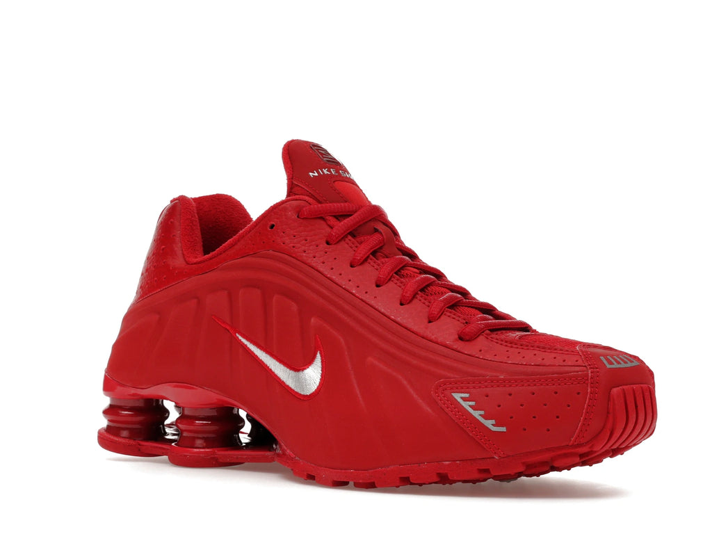 Nike Shox R4 Red White - alternate angle 2