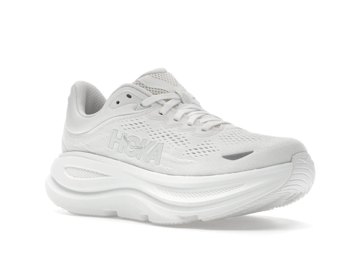 Hoka One One Bondi 9 Triple White