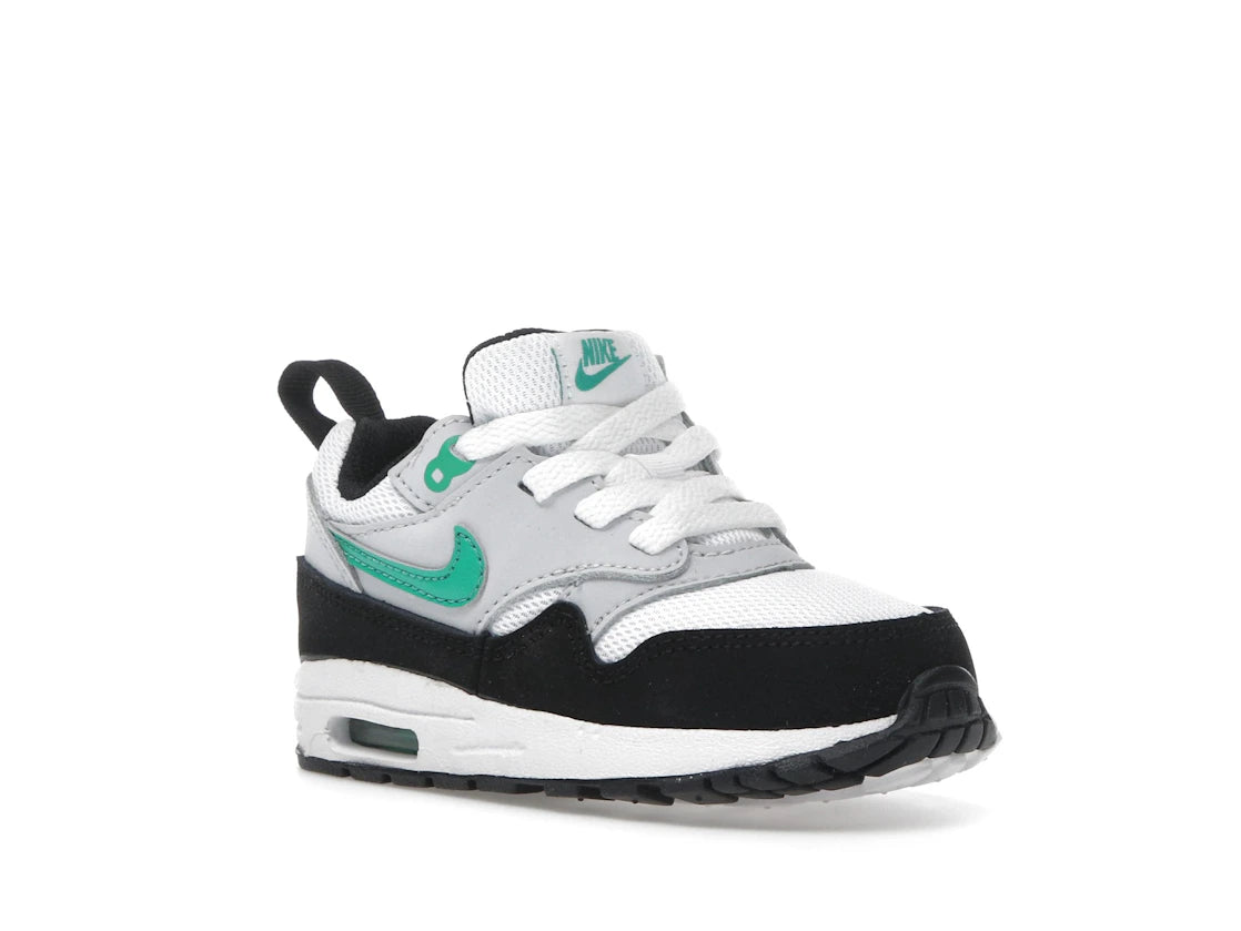 Nike Air Max 1 EasyOn White Pure Platinum Black Stadium Green
