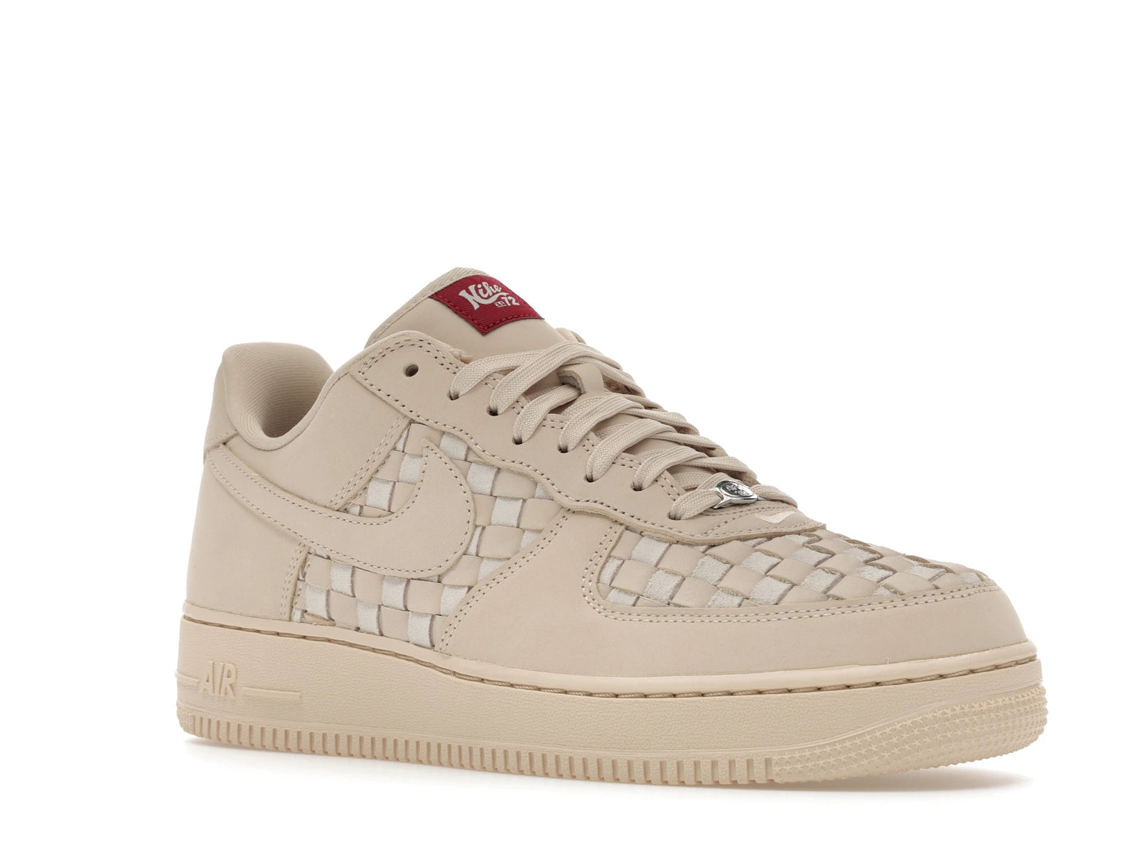 Nike Air Force 1 Low Retro Premium Woven Sanddrift Pale Ivory - alternate angle 2
