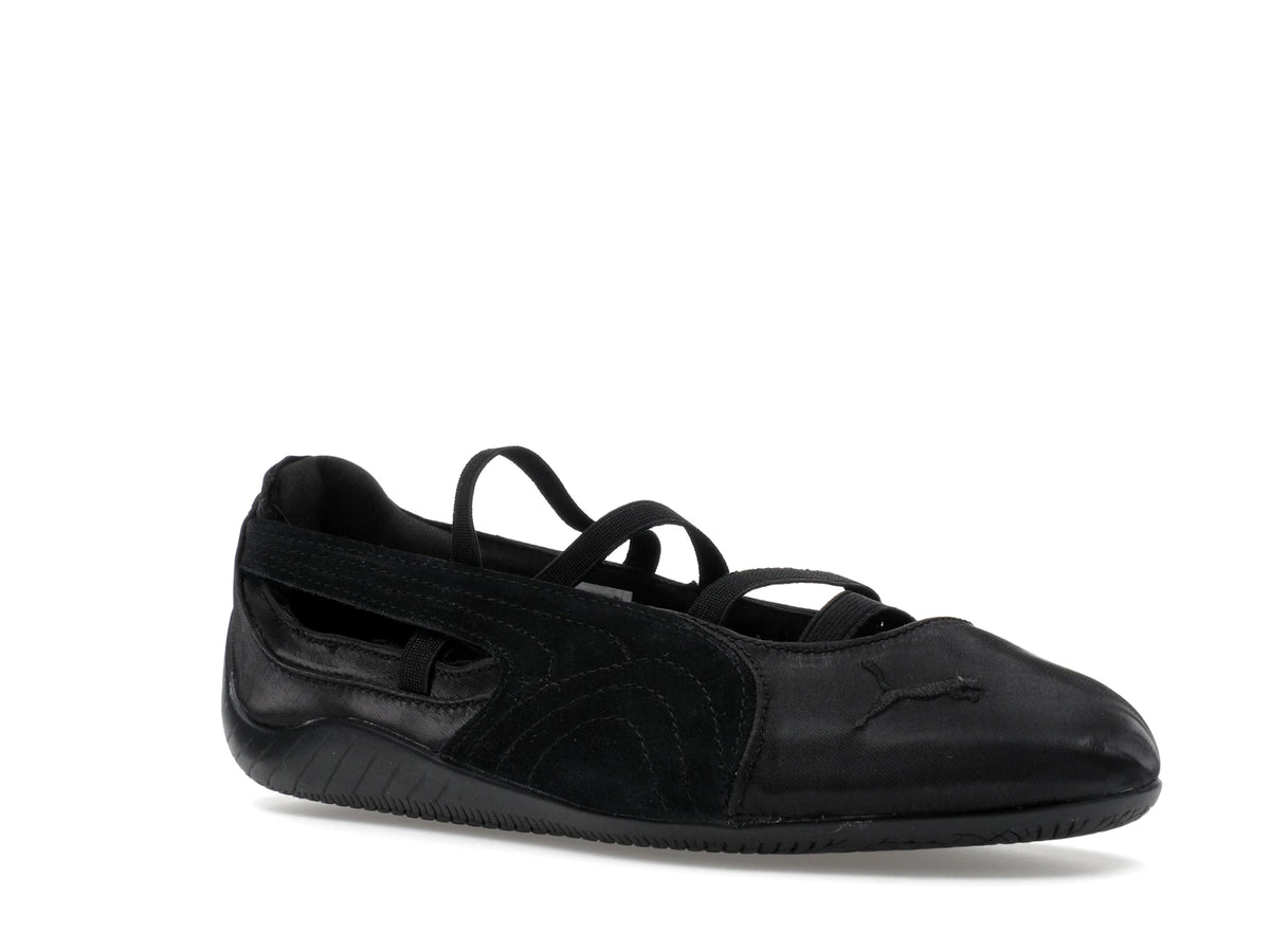 Puma Speedcat Ballet Black Cool Dark Gray Satin - alternate angle 2