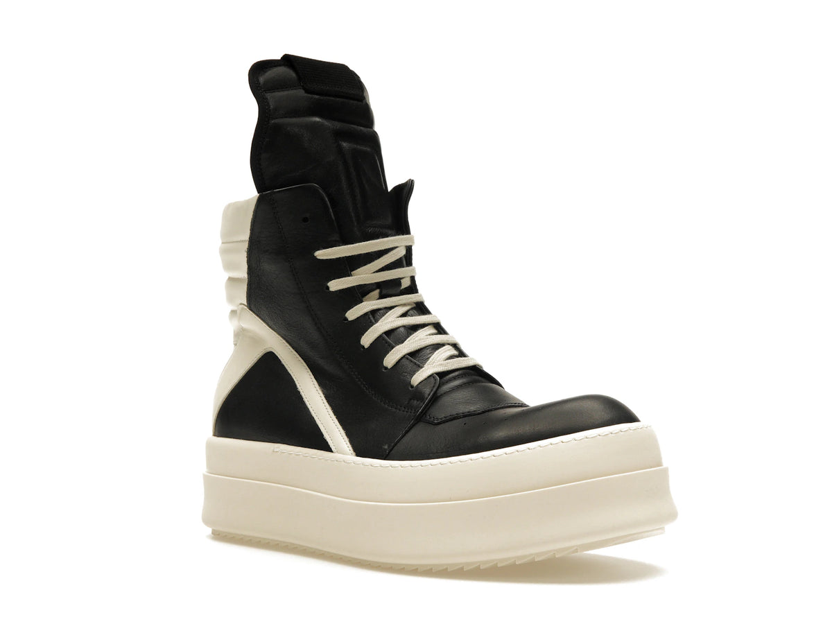 Rick Owens Mega Bumper Geobasket Black Milk - alternate angle 2