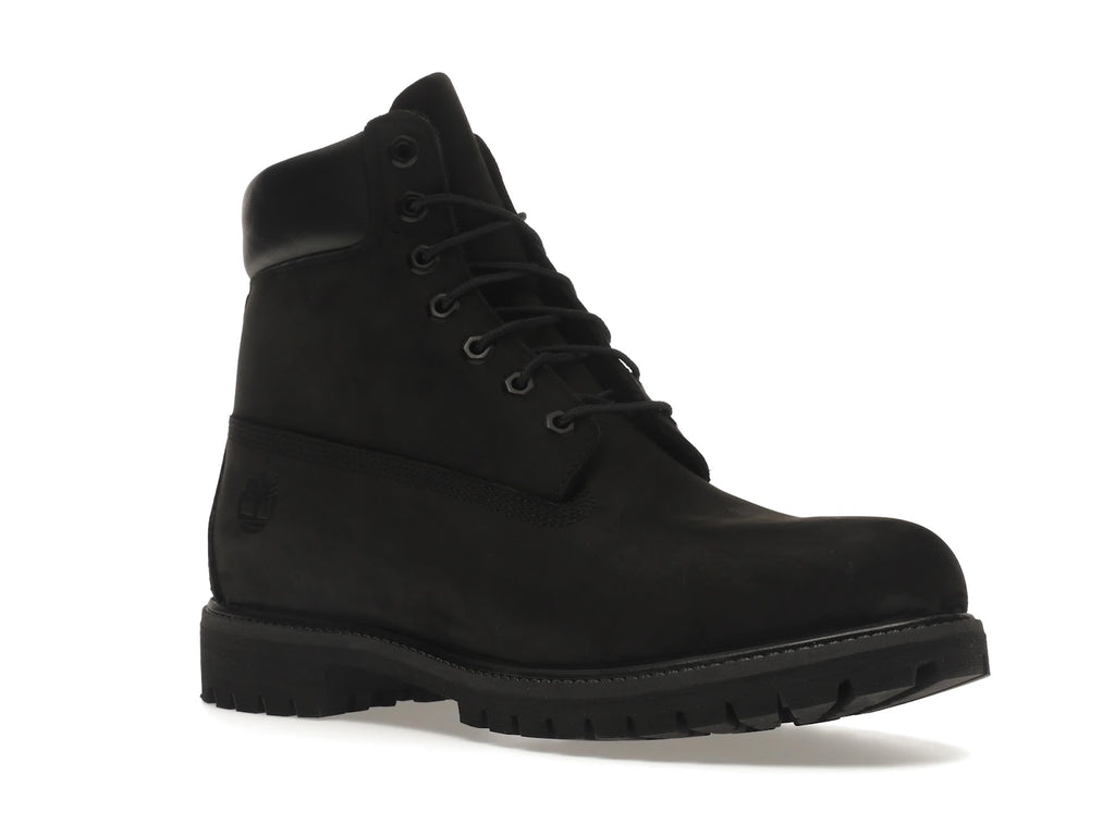 Timberland 6 Inch Boot Black Nubuck Premium - alternate angle 2