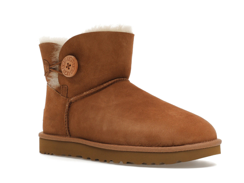 UGG Mini Bailey Button II Chestnut - alternate angle 2
