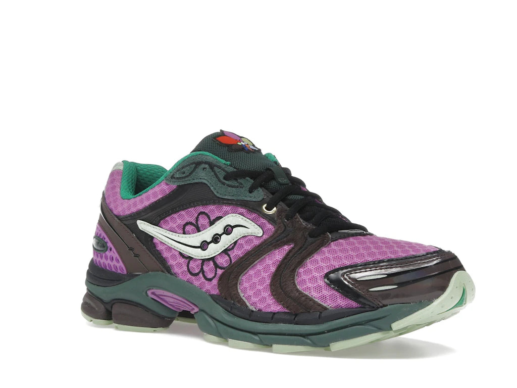 Saucony ProGrid Triumph 4 Jae Tips Flowers Grow Uptown Perilla