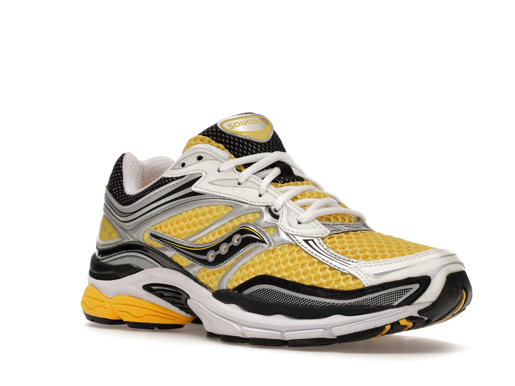 Saucony ProGrid Omni 9 Lemon Silver - alternate angle 2