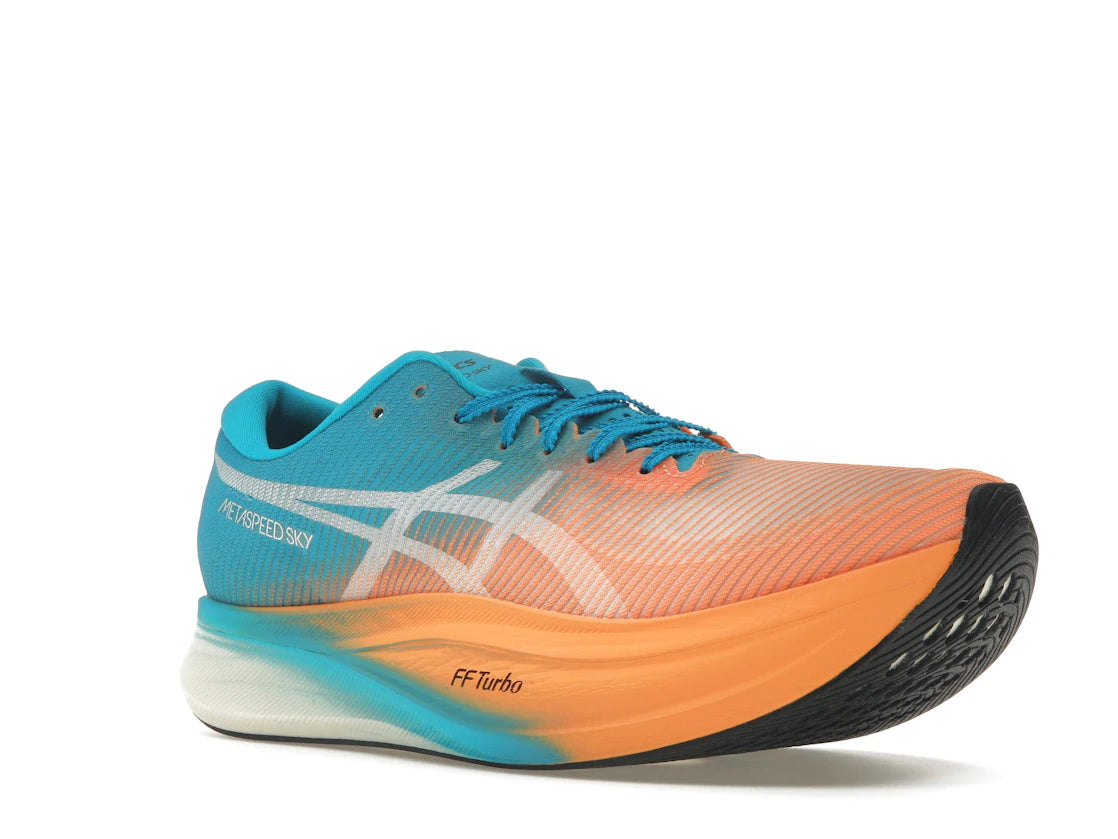 ASICS Metaspeed Sky+ Orange Pop Island Blue